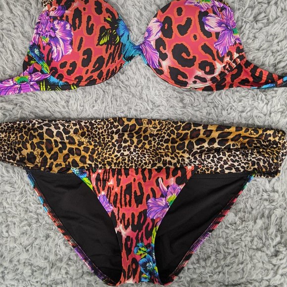 Victoria Secret Bombshell Swimsuit 34B L - Picture 3 of 8